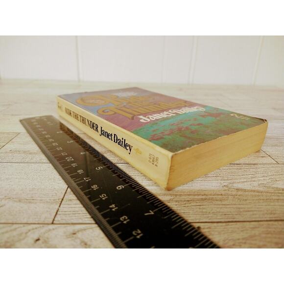 Vtg 1980 - Ride the Thunder - Janet Dailey - Romance Paperback - Picture 5 of 11